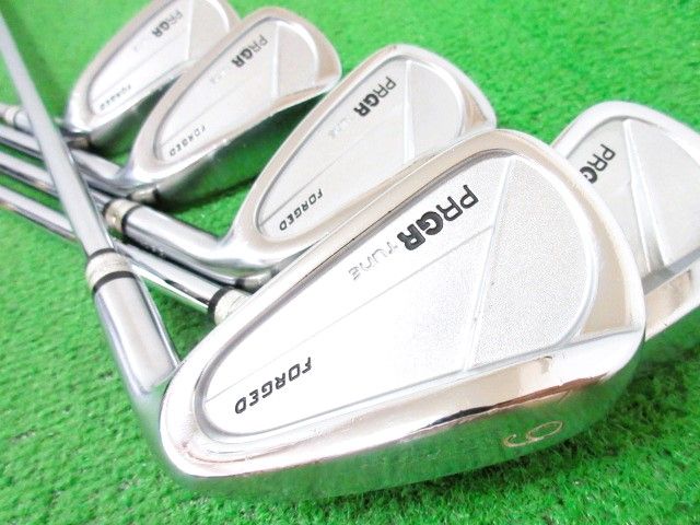 プロギア PRGR TUNE 02CB アイアンセット 5本 #6-Pw KBS TOUR105(X