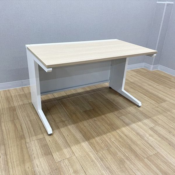 平デスク 木目天板 アドバンス 引出し無 平机 W 1200 オフィスデスク オカムラ ネオウッドライト