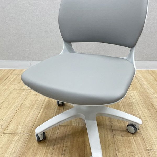  アスプルンド オーカスチェア ローバック ワークプラス オフィスチェア 肘無 グレー デスクチェア快適 オフィスチェア ワークチェア 椅子 チェア