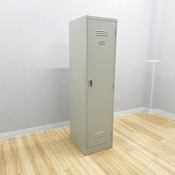 1人用ロッカー 鍵付き 更衣ロッカー イトーキ グレー