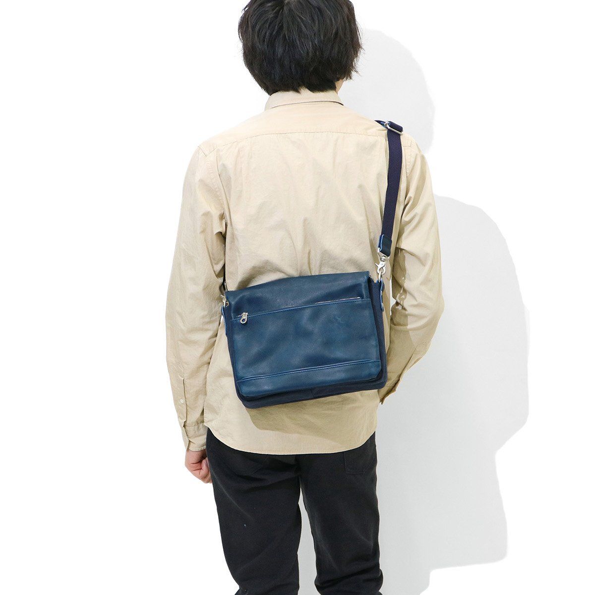 バギーポート ショルダーバッグ 小 ネイビー BP YNM 200 NV