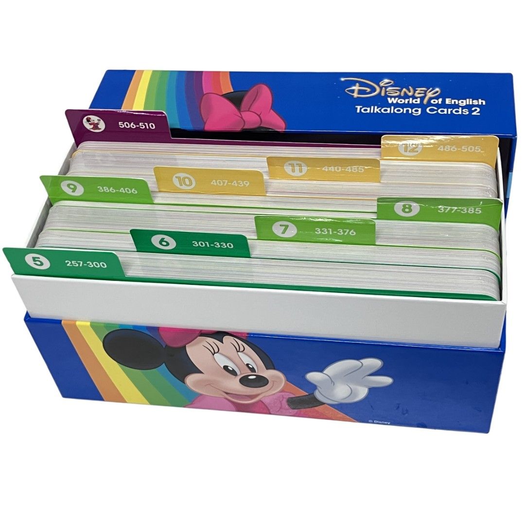 DWE トークアロング Q&Aカード ディズニー ワールド イングリッシュ