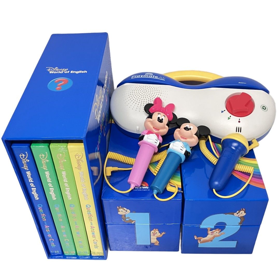 DWE トークアロング Q&Aカード ディズニー ワールド イングリッシュ