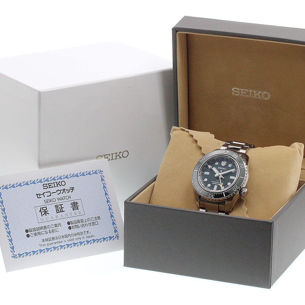 セイコー SEIKO SBEJ 009 6 R 54 00 D 0 プロスペックス 1968 メカニカルダイバーズ GMT 自動巻き メンズ箱 保証書付き_922511