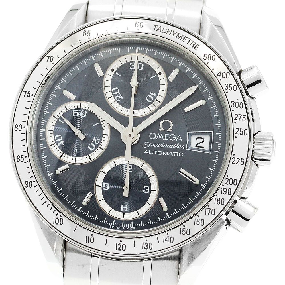 オメガ OMEGA 3513 46 スピードマスター デイト クロノグラフ 日本 自動巻き メンズ_899890