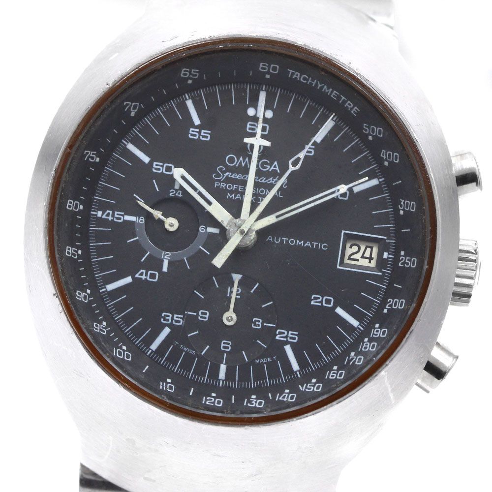 オメガ OMEGA 176.002 スピードマスター プロフェッショナル マークIII cal.1040 クロノグラフ デイト 自動巻き メンズ_921011