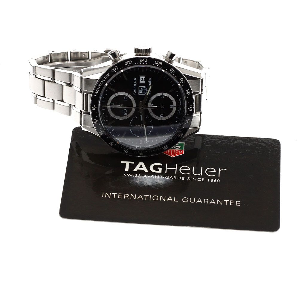 タグホイヤー TAG HEUER CV 2010 BA 0786 カレラ クロノグラフ デイト 自動巻き メンズ保証書付き_921314