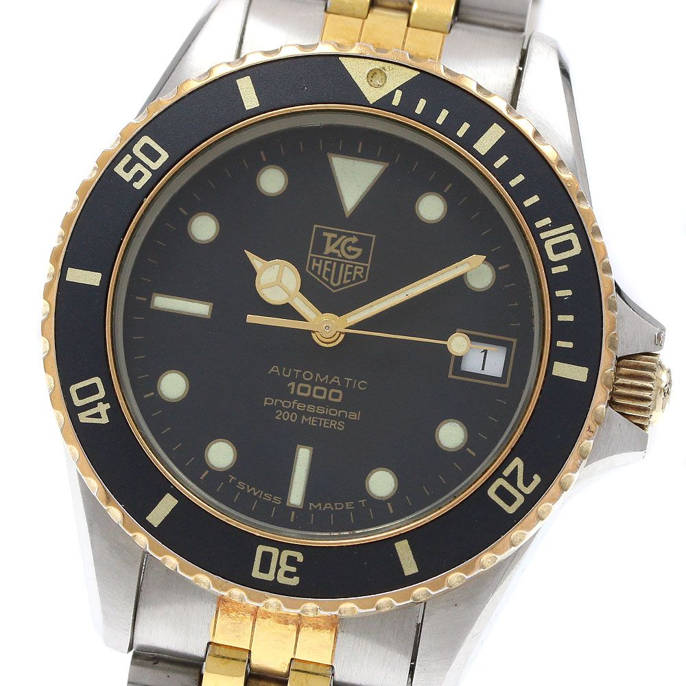 タグホイヤー TAG HEUER 180 020 1000 プロフェッショナル デイト 自動巻き メンズ_923282