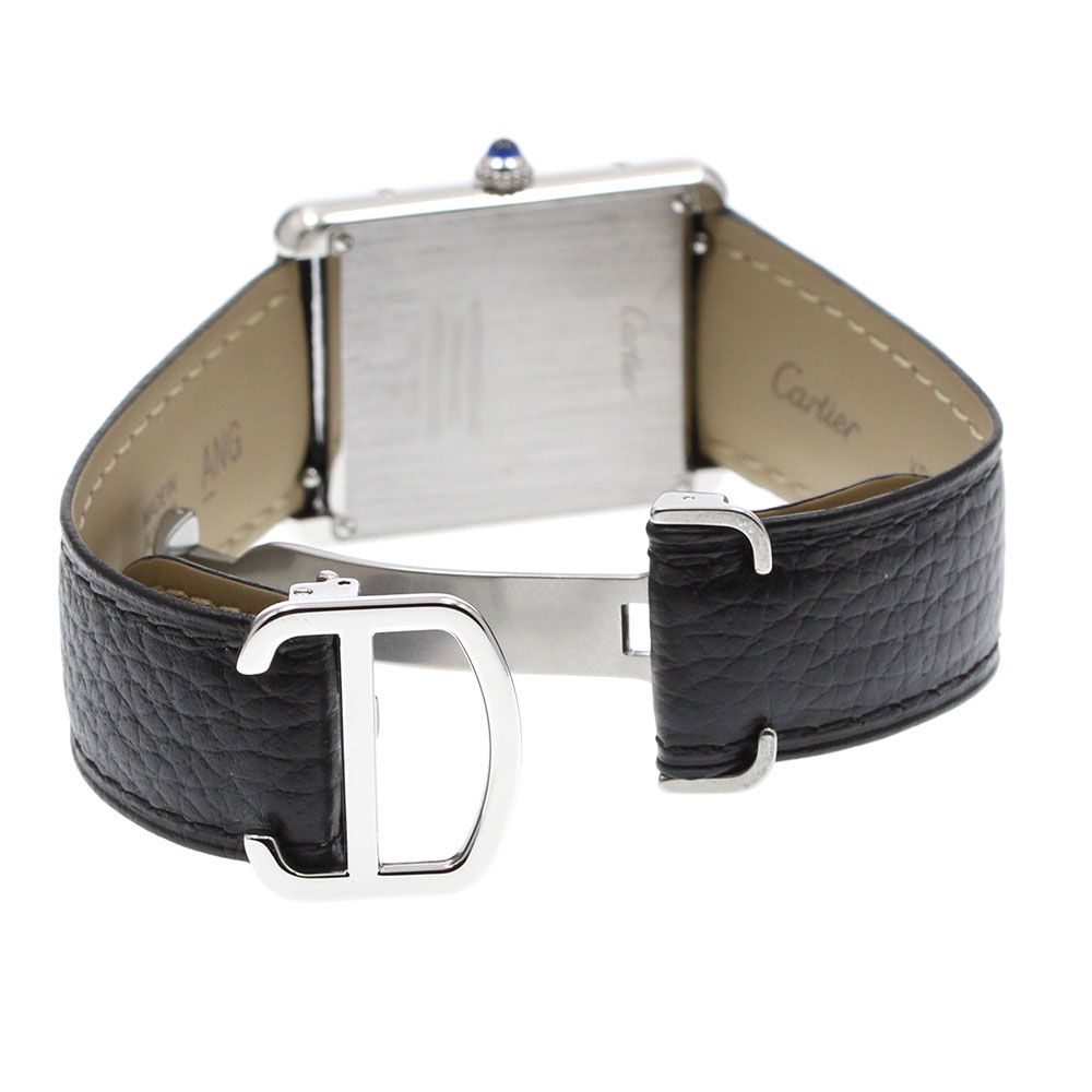 カルティエ CARTIER WSTA0028 タンクソロ LM クォーツ メンズ美品