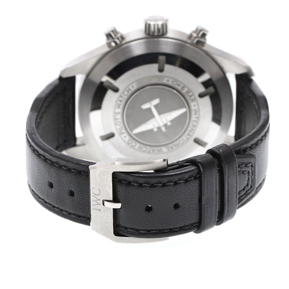  IWC IWC SCHAFFHAUSEN IW377709 パイロットウォッチ デイデイト クロノグラフ 自動巻き メンズ_930088 ハイネック 自動巻き時計 腕時計(アナログ)