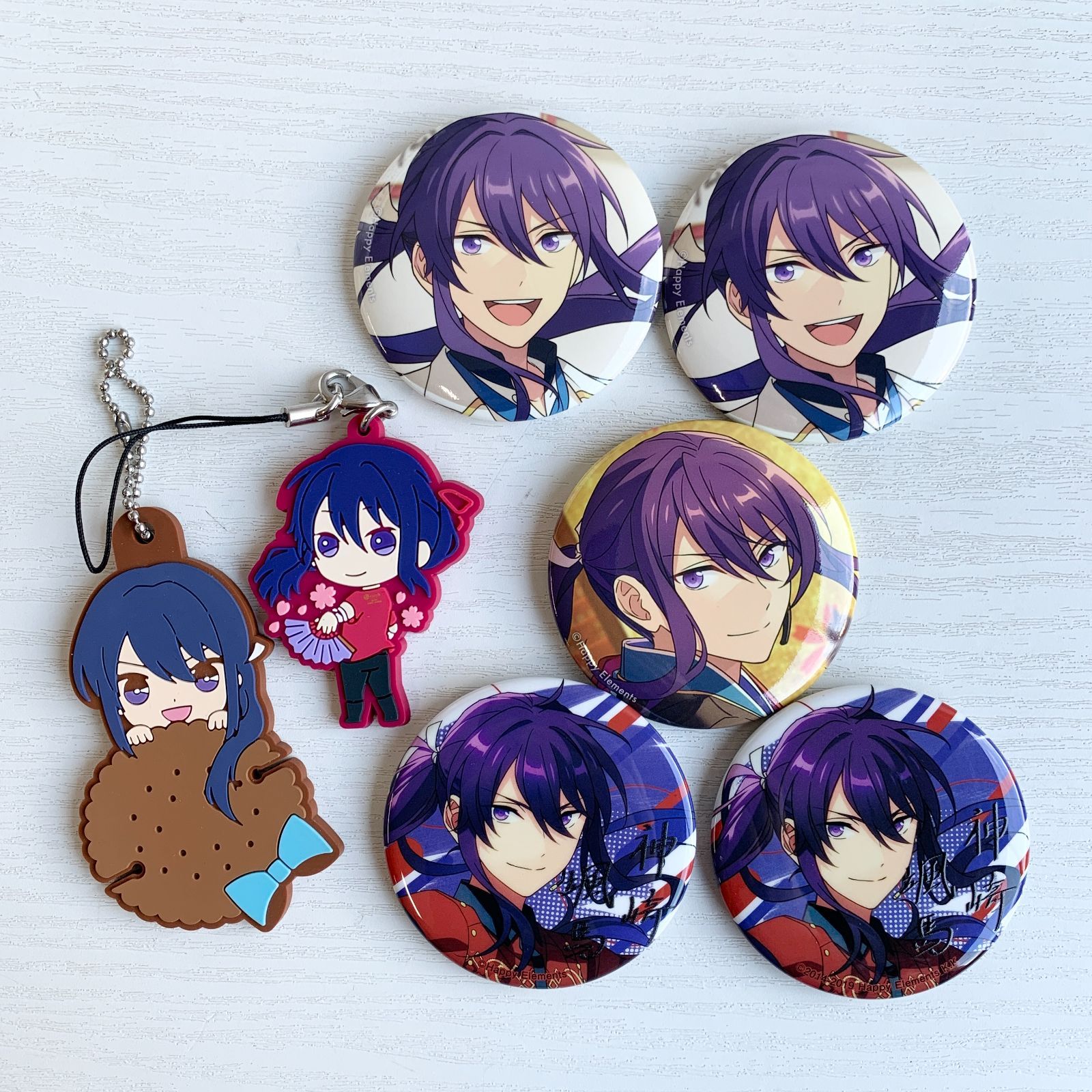 あんさんぶるスターズ 紅月 カード 缶バッジ 他 グッズセット 蓮巳敬人