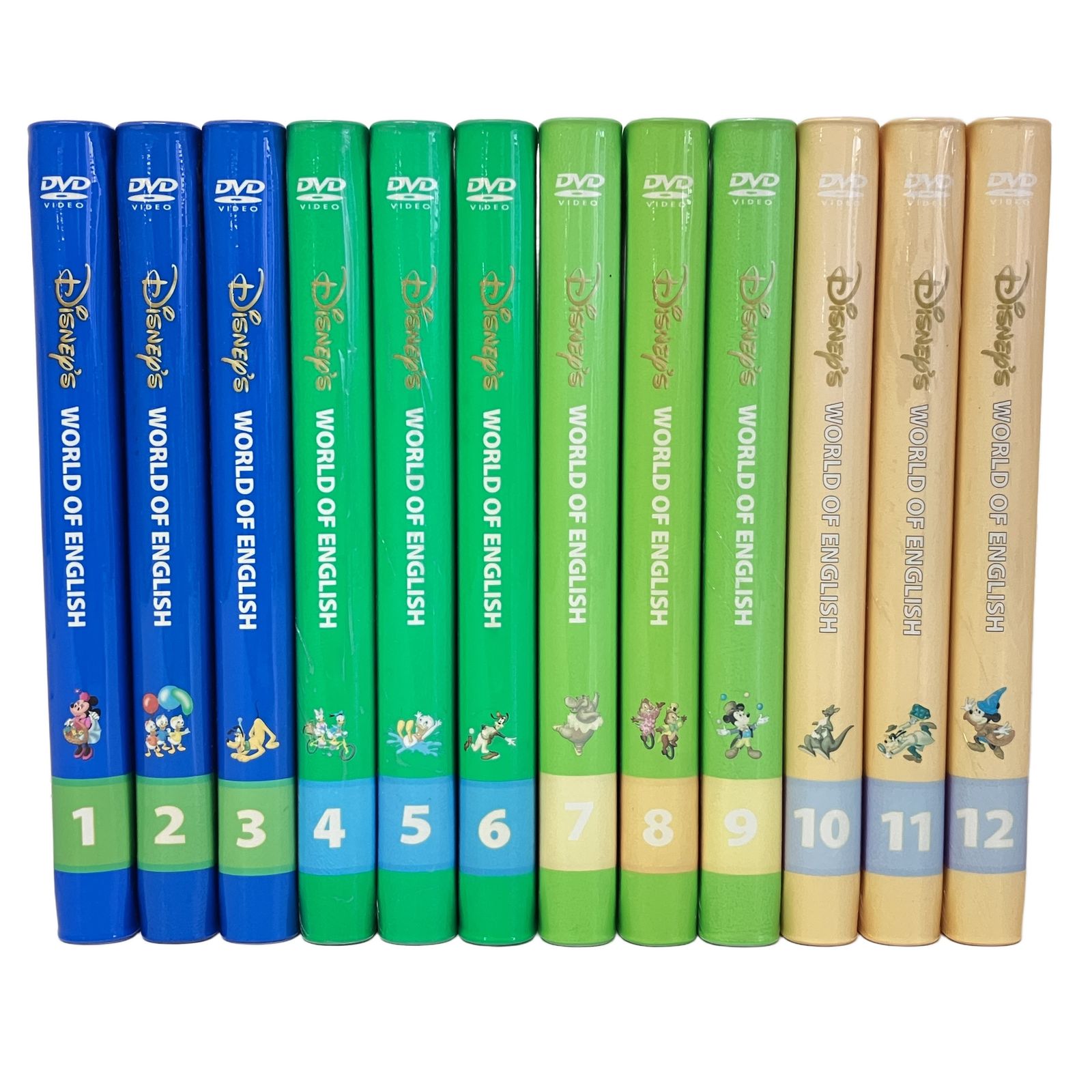 DWE メインプログラム DVD版 2015年頃 ディズニー ワールドオブ