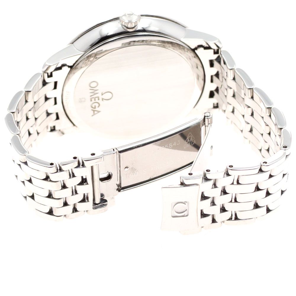  オメガ OMEGA 424 10 40 20 01 001 デビル プレステージ コーアクシャル デイト 自動巻き メンズ き_921435 ベーシックカラー 自動巻き時計 腕時計(アナログ)