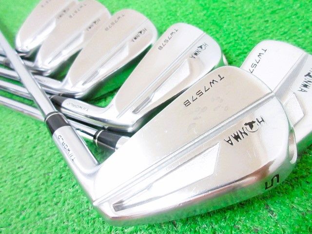 ホンマ ツアーワールド TW 757 B アイアンセット 6本 5 Pw DG S 200 JP