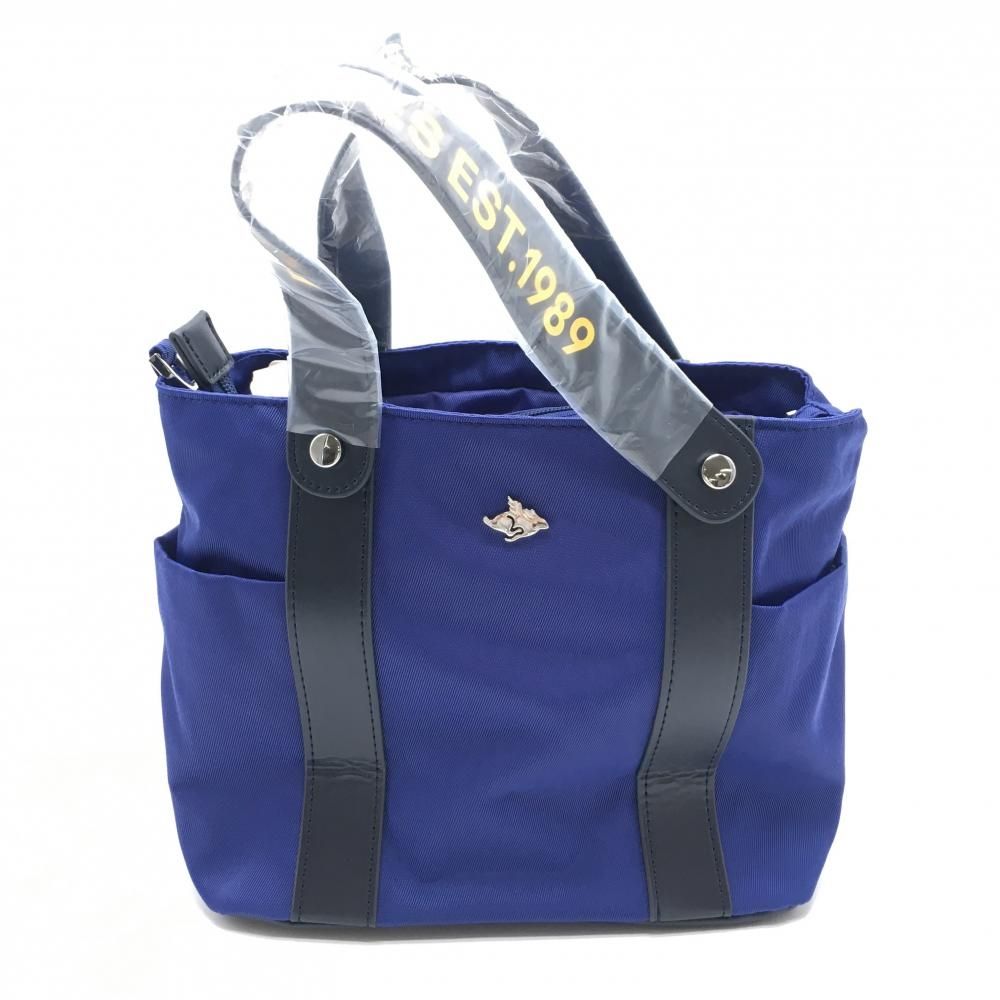 新品】パーリーゲイツ カートバッグ ブルー×ネイビー 韓国モデル ニコ