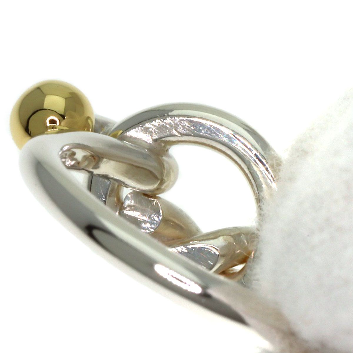 TIFFANY&Co. ティファニー ラブノット リング・指輪 SV K18YG