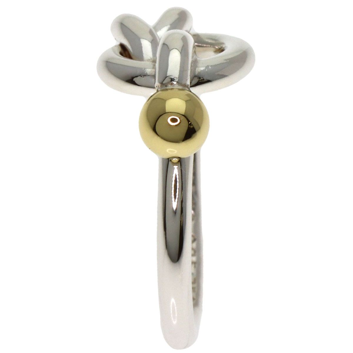 TIFFANY&Co. ティファニー ラブノット リング・指輪 SV K18YG