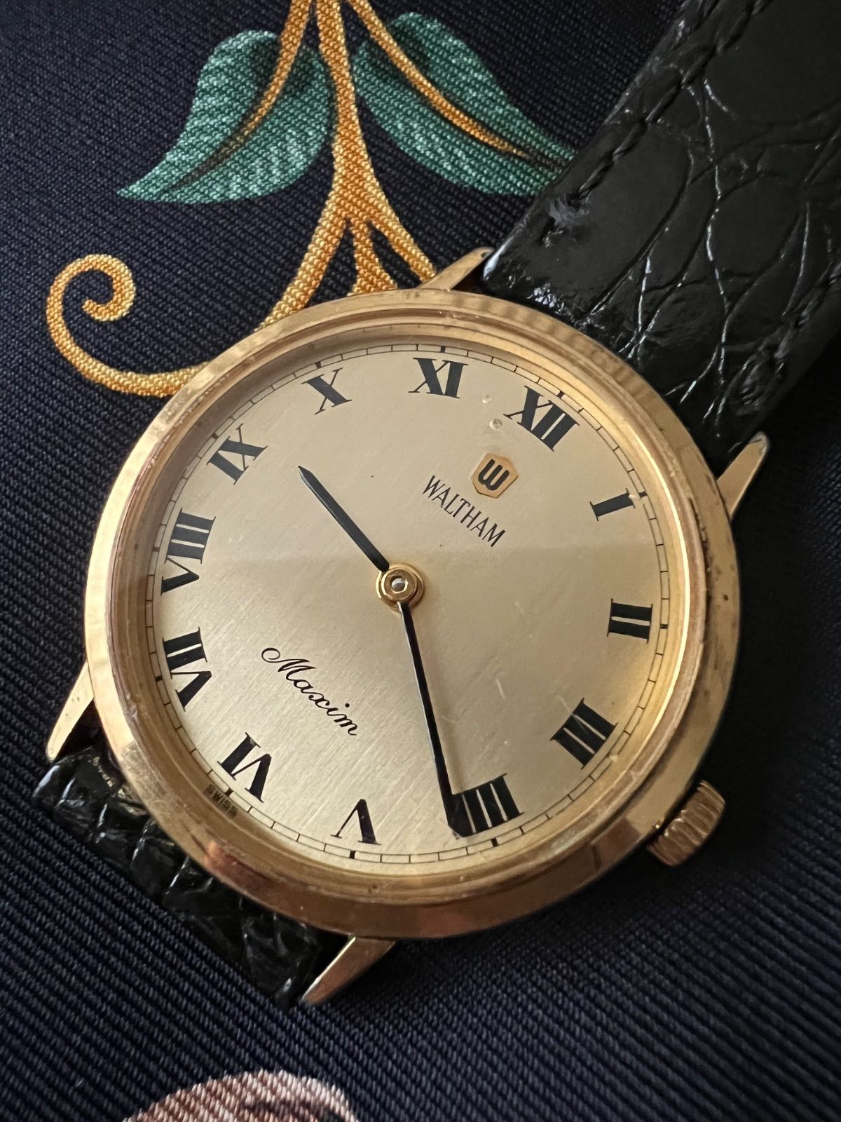 ウォルサム Waltham マキシマム 手巻き アンティーク時計 メンズ