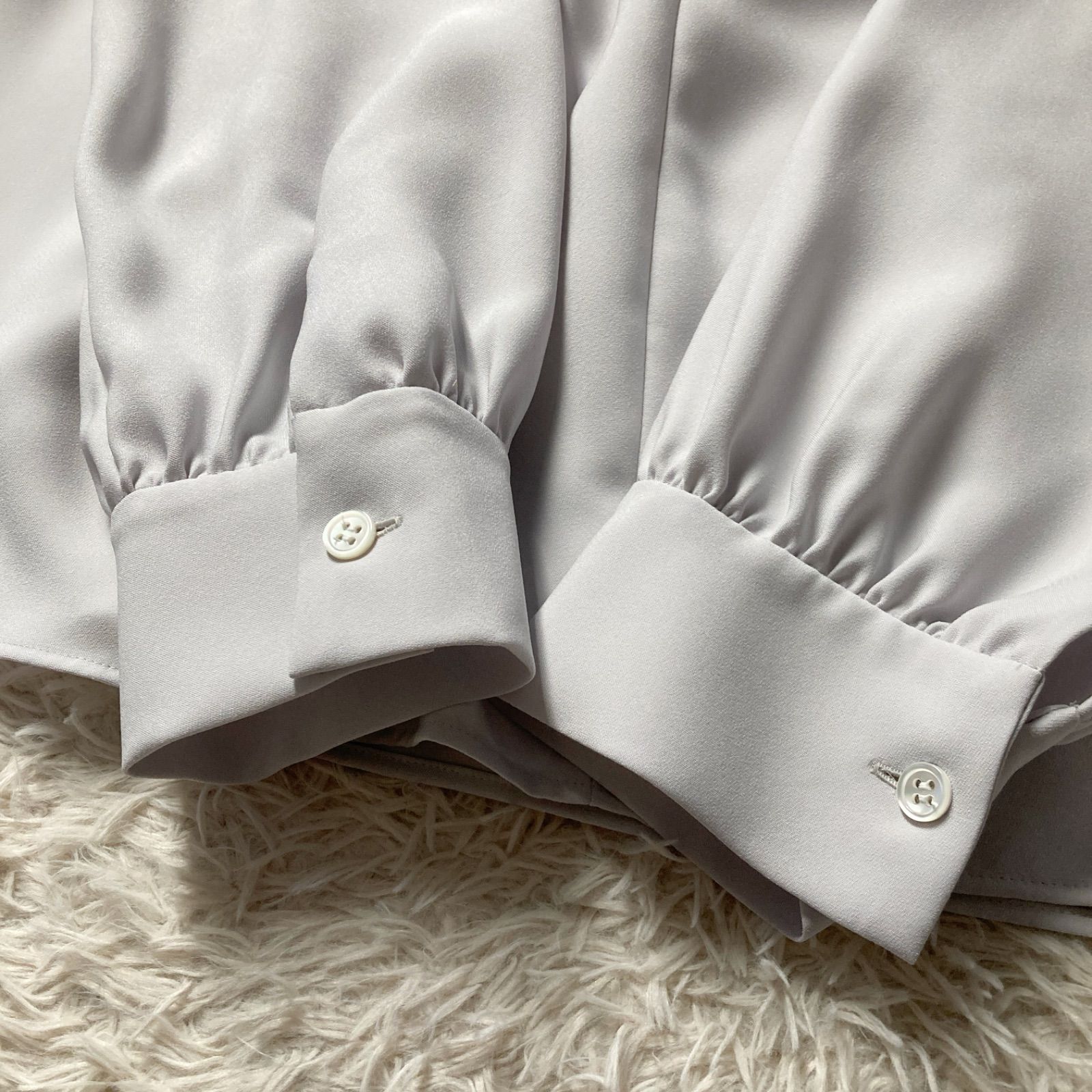 25ss タグ付き Theory luxe セオリーリュクス Marvine Sandy 長袖