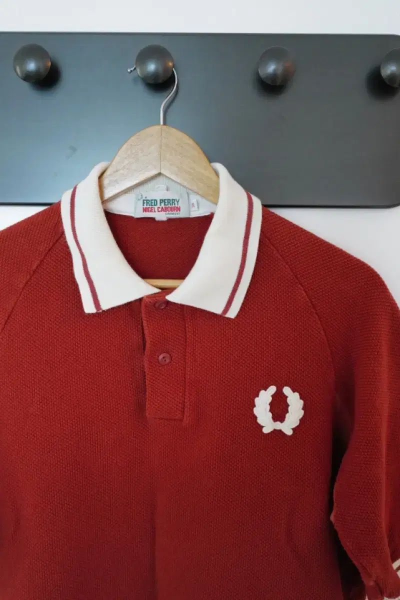 ナイジェル カーボン FRED PERRY コラボ ピケ シャツ