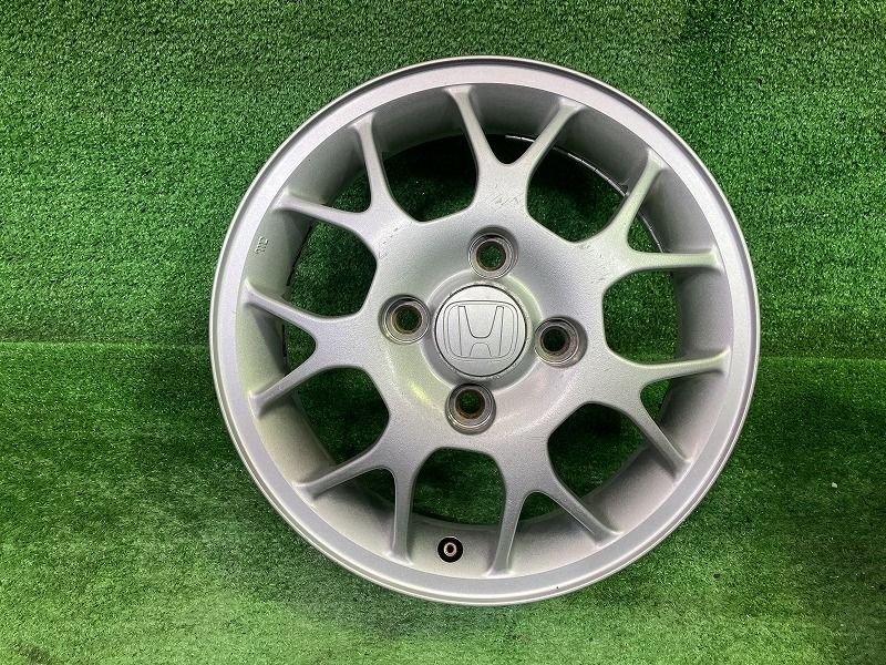  ホンダ HONDA ライフ JB 1 ホイール アルミ シルバー 13インチ 4 00 B 4穴 4本 100 40 42700 SAP N 01 13インチ ホイール