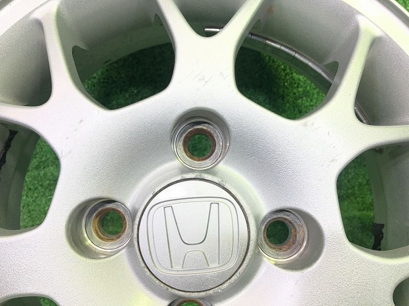 ホンダ HONDA ライフ JB 1 ホイール アルミ シルバー 13インチ 4 00 B 4穴 4本 100 40 42700 SAP N 01