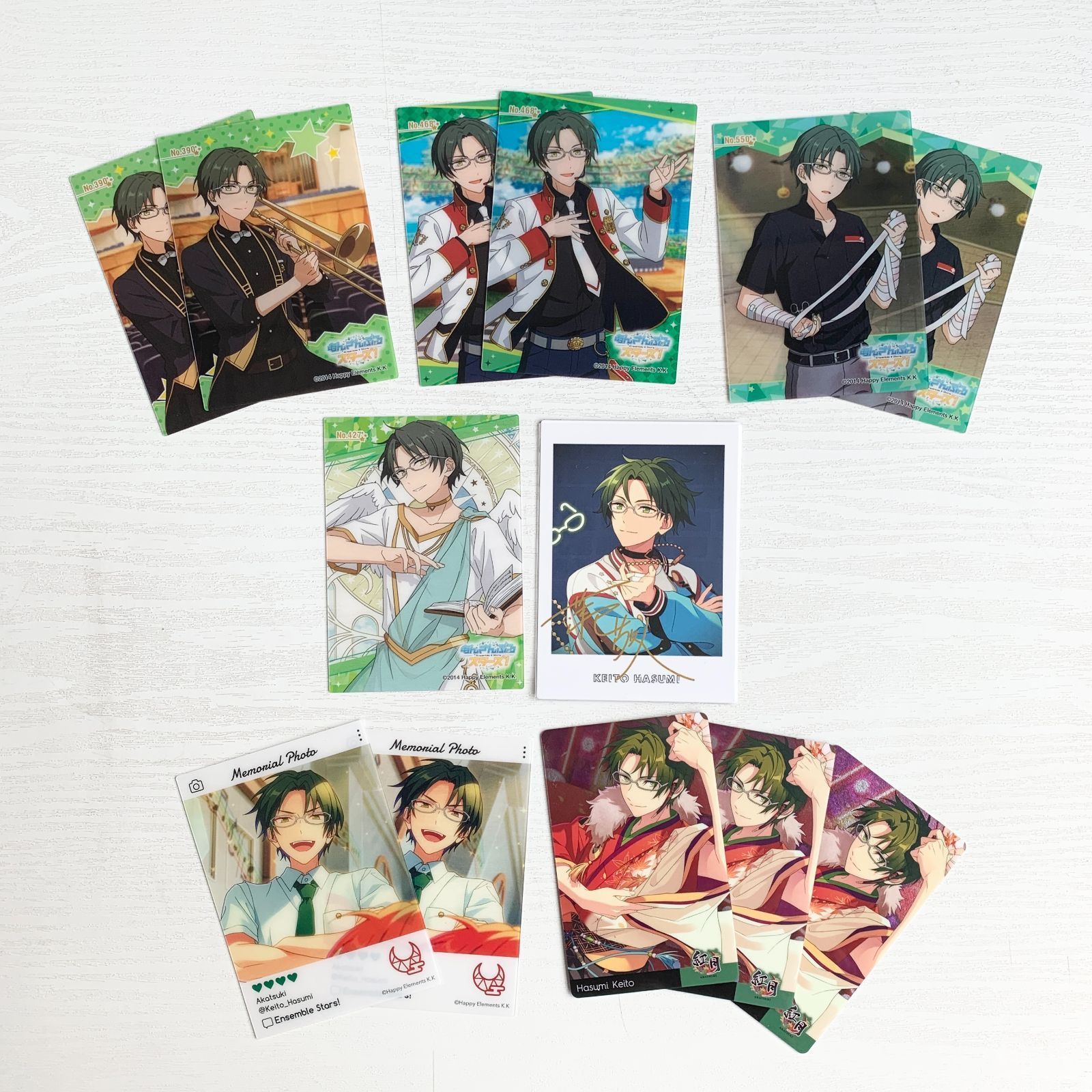 あんさんぶるスターズ 紅月 カード 缶バッジ 他 グッズセット 蓮巳敬人