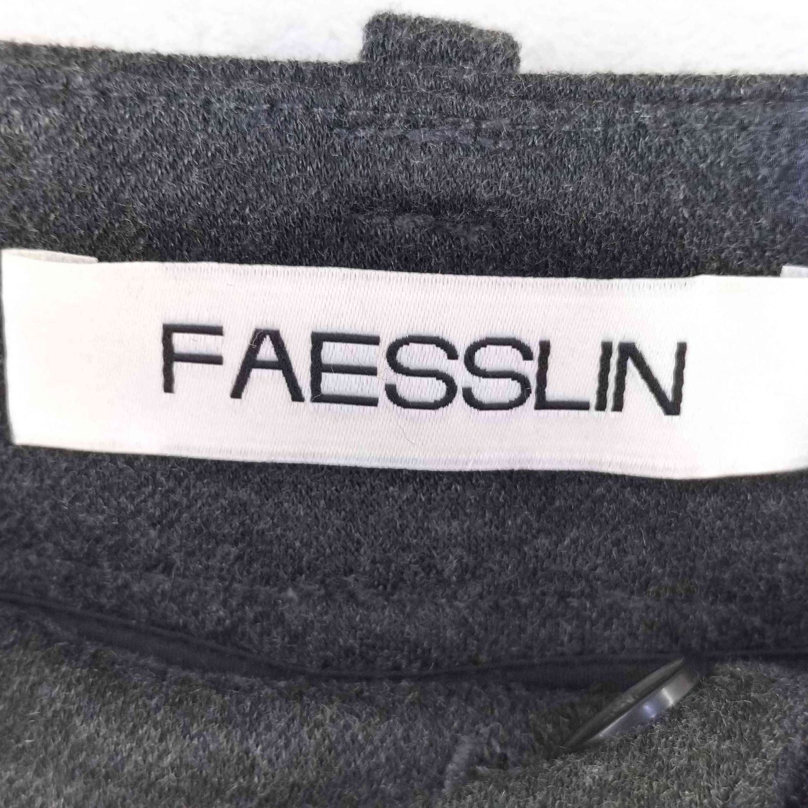 ユーズドフルギ USED古着 FAESSLIN タックワイドパンツ レディース JPN：L