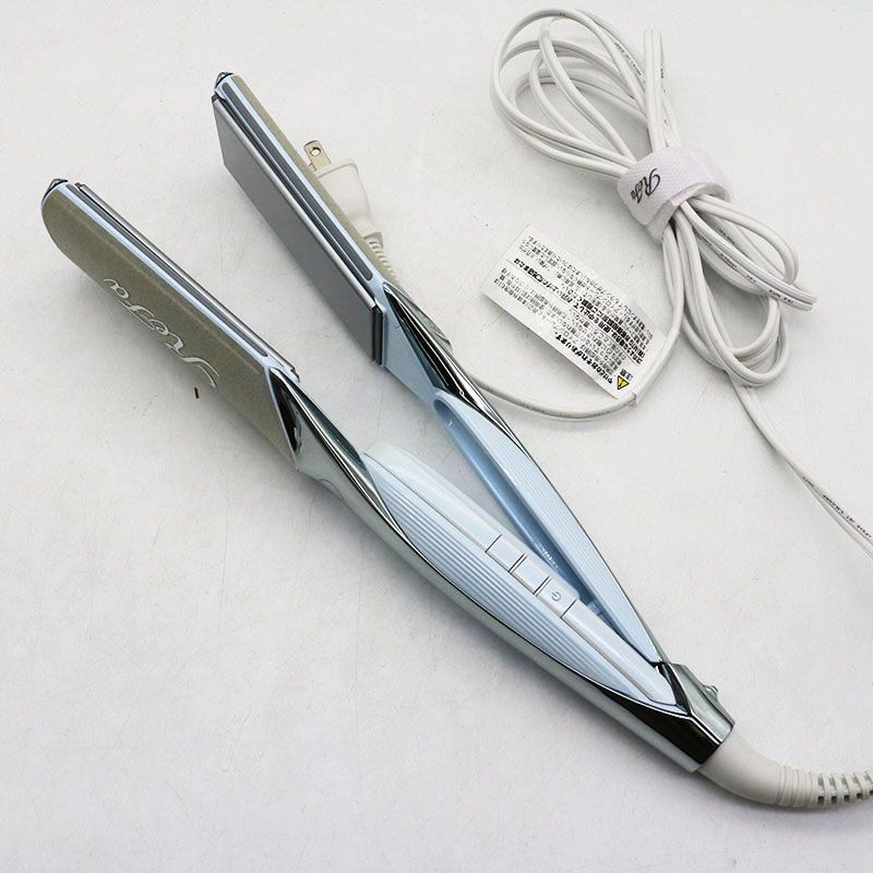 中古良品 ReFa POWER STRAIGHT IRON PRO RE-BS02A ホワイト リファ