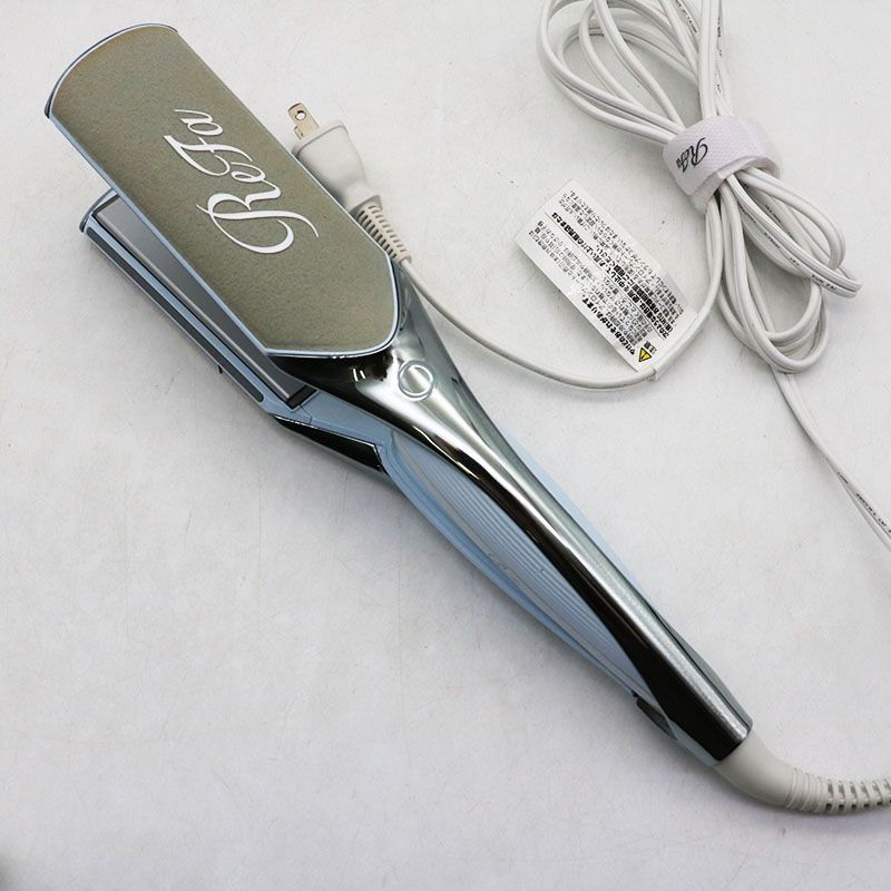 中古良品 ReFa POWER STRAIGHT IRON PRO RE-BS02A ホワイト リファ