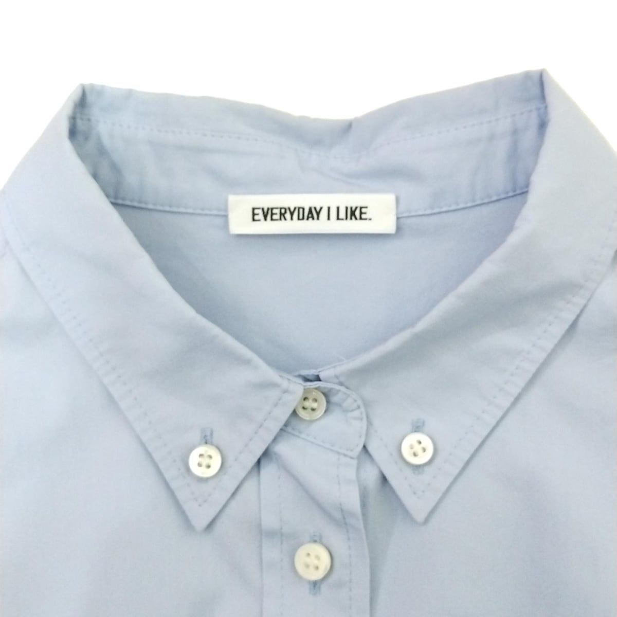 EVERYDAY I LIKE.(エブリデイアイライク) 長袖シャツブラウス