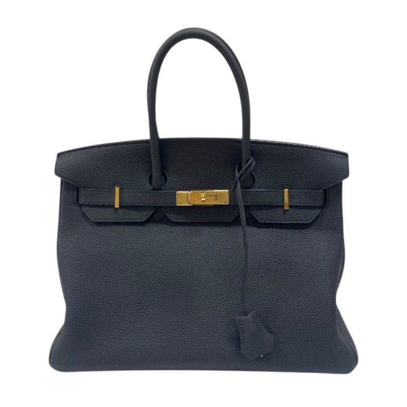 エルメス HERMES バーキン35 Z刻 ブラック ゴールド金具 トゴ