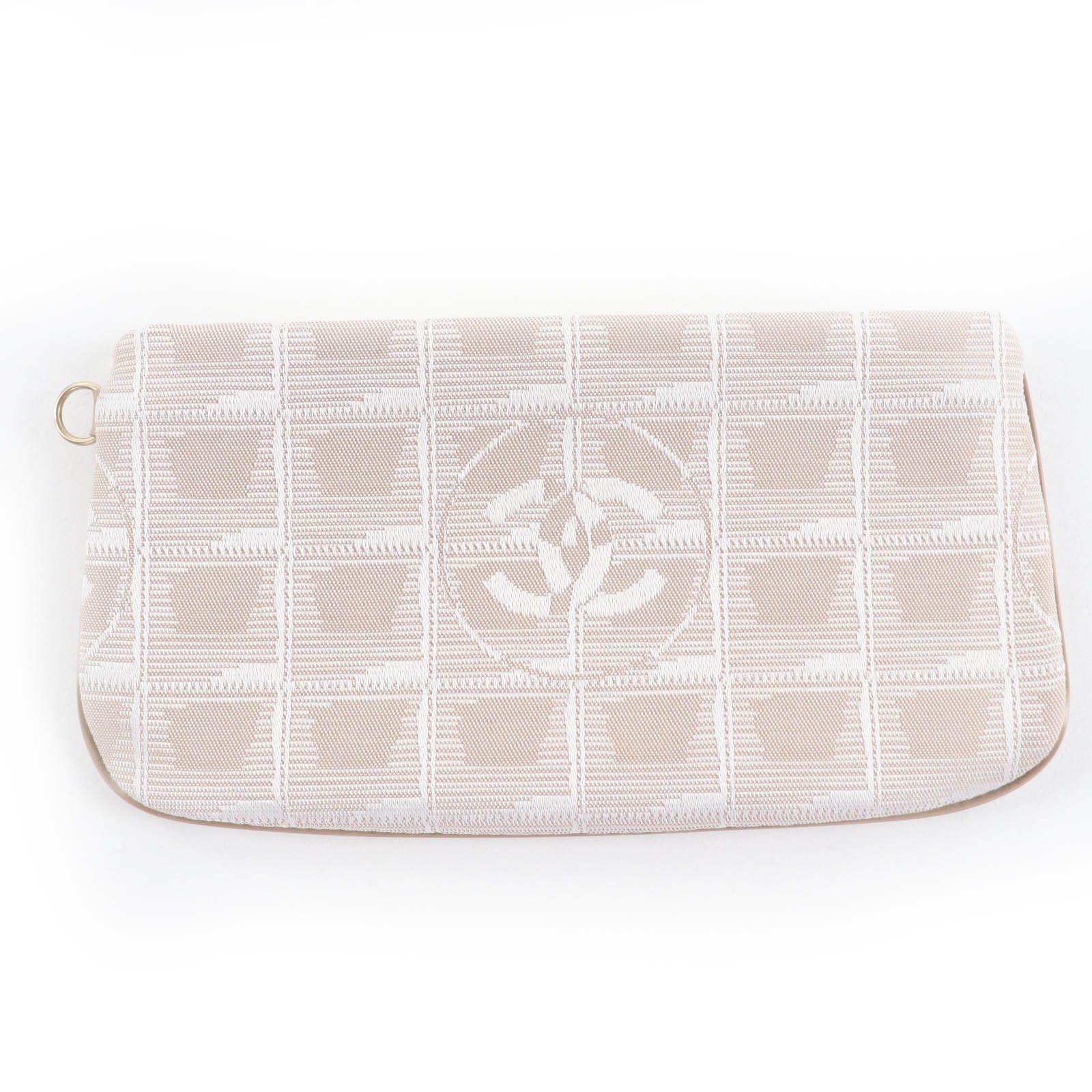 極美品☆CHANEL シャネル ニュートラベルライン ココマーク ロゴZIP
