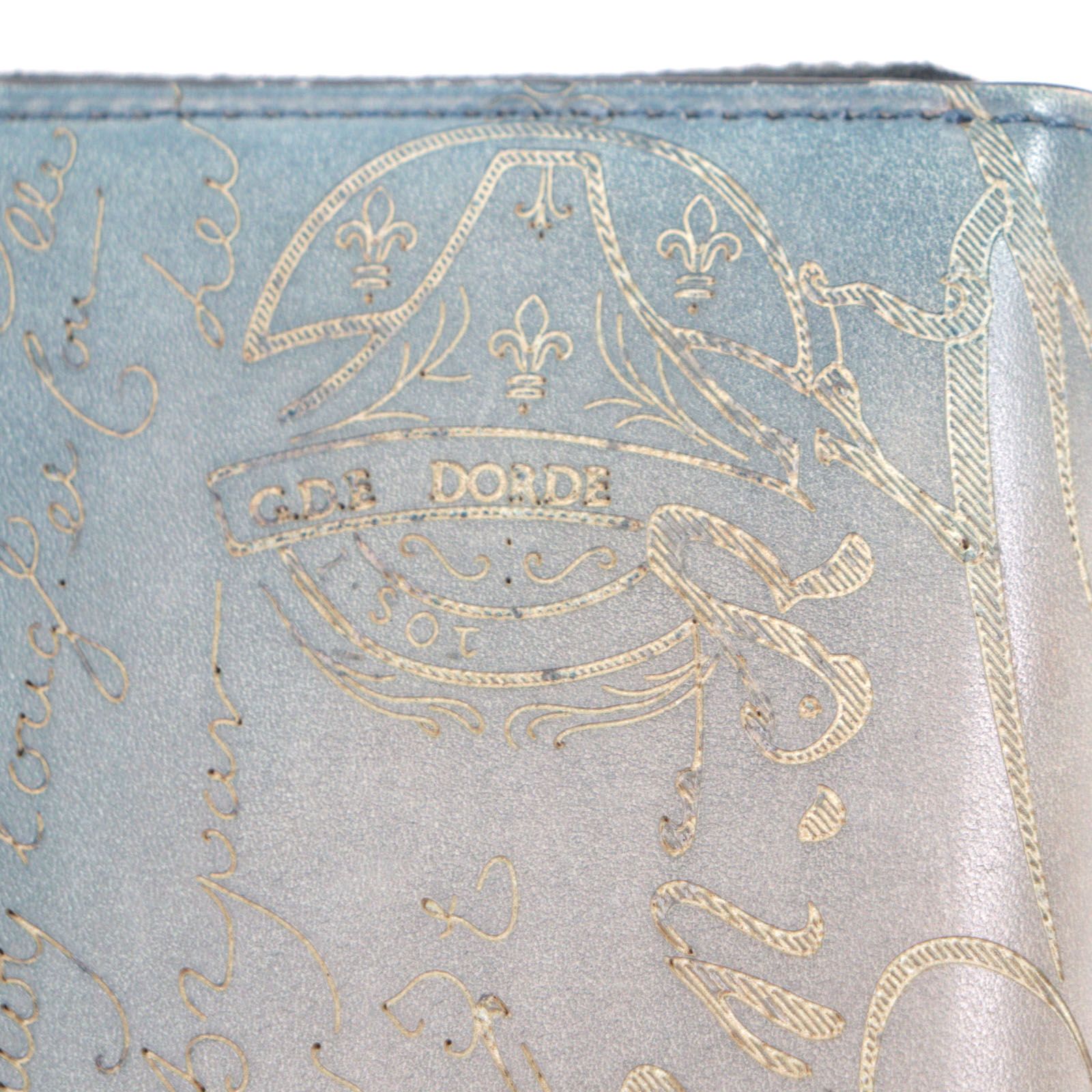 美品▽Berluti ベルルッティ 2024年製 イタウバ レザー カリグラフィ