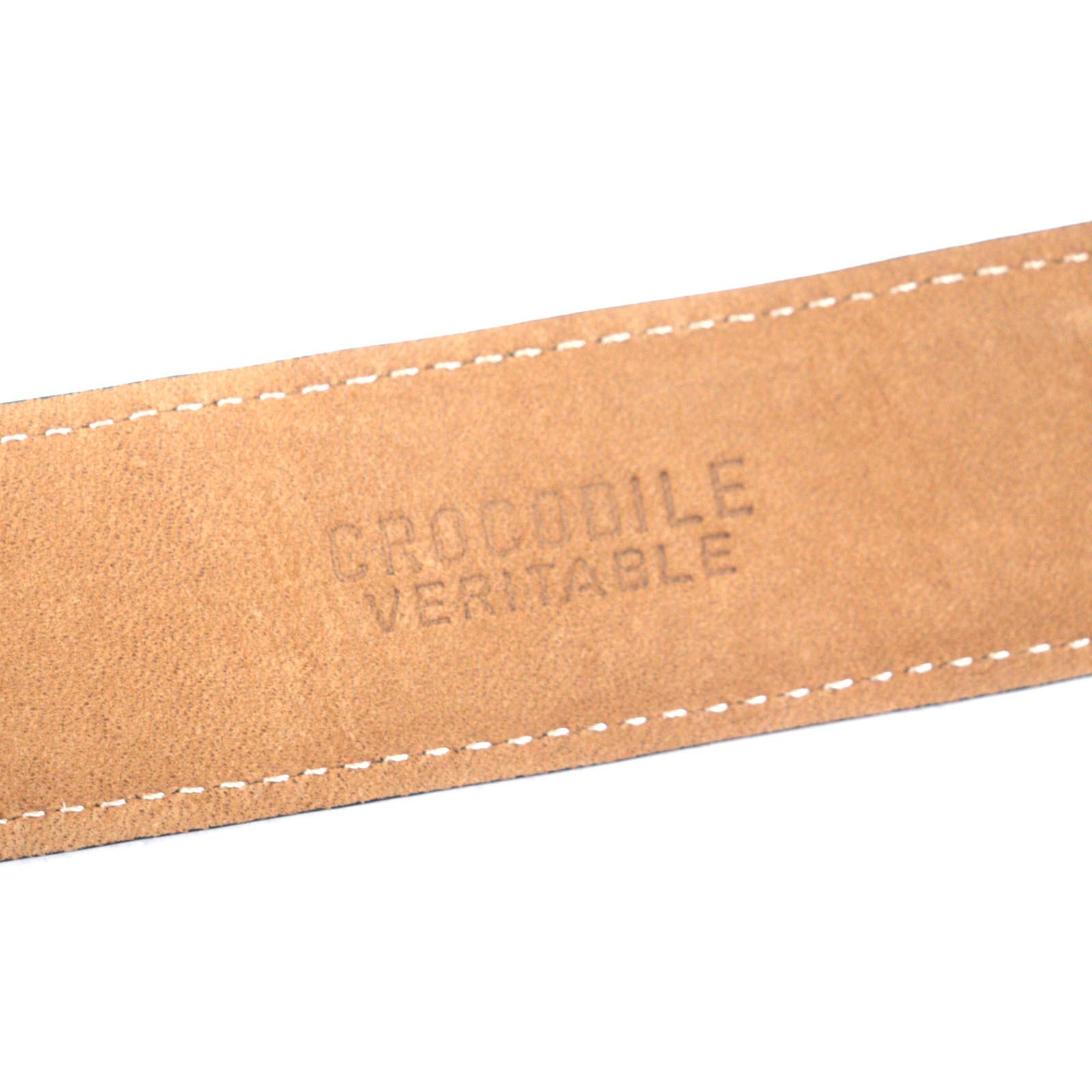 美品▽Cartier カルティエ Cアロンジェ クロコダイル ピンバックル