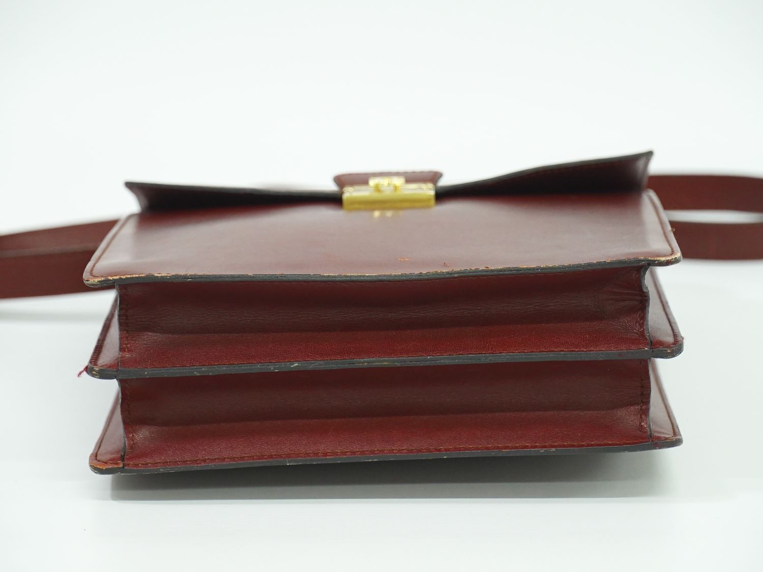 本物 カルティエ Cartier マストライン 2WAY ショルダーバッグ