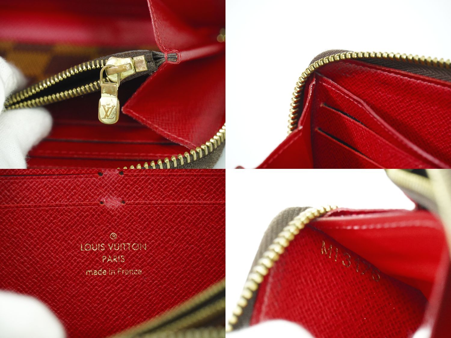 本物 ルイヴィトン LOUIS VUITTON LV ポルトフォイユ クレマンス