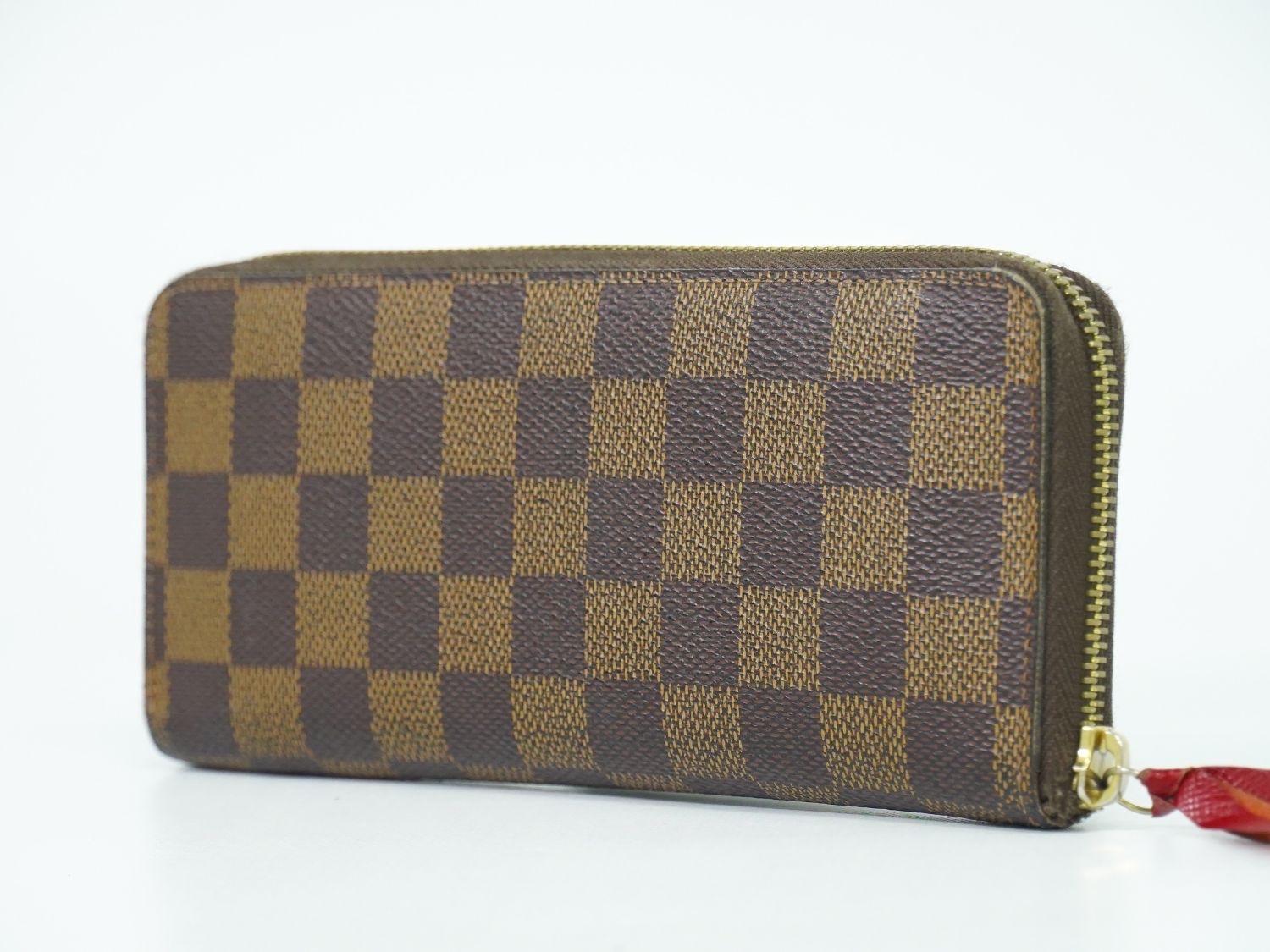 ルイ・ヴィトン財布　ポルトフォイユ・ヴィクトリーヌ　ダミエ・エベヌN61700 本物 ルイヴィトン LOUIS VUITTON LV ポルトフォイユ クレマンス