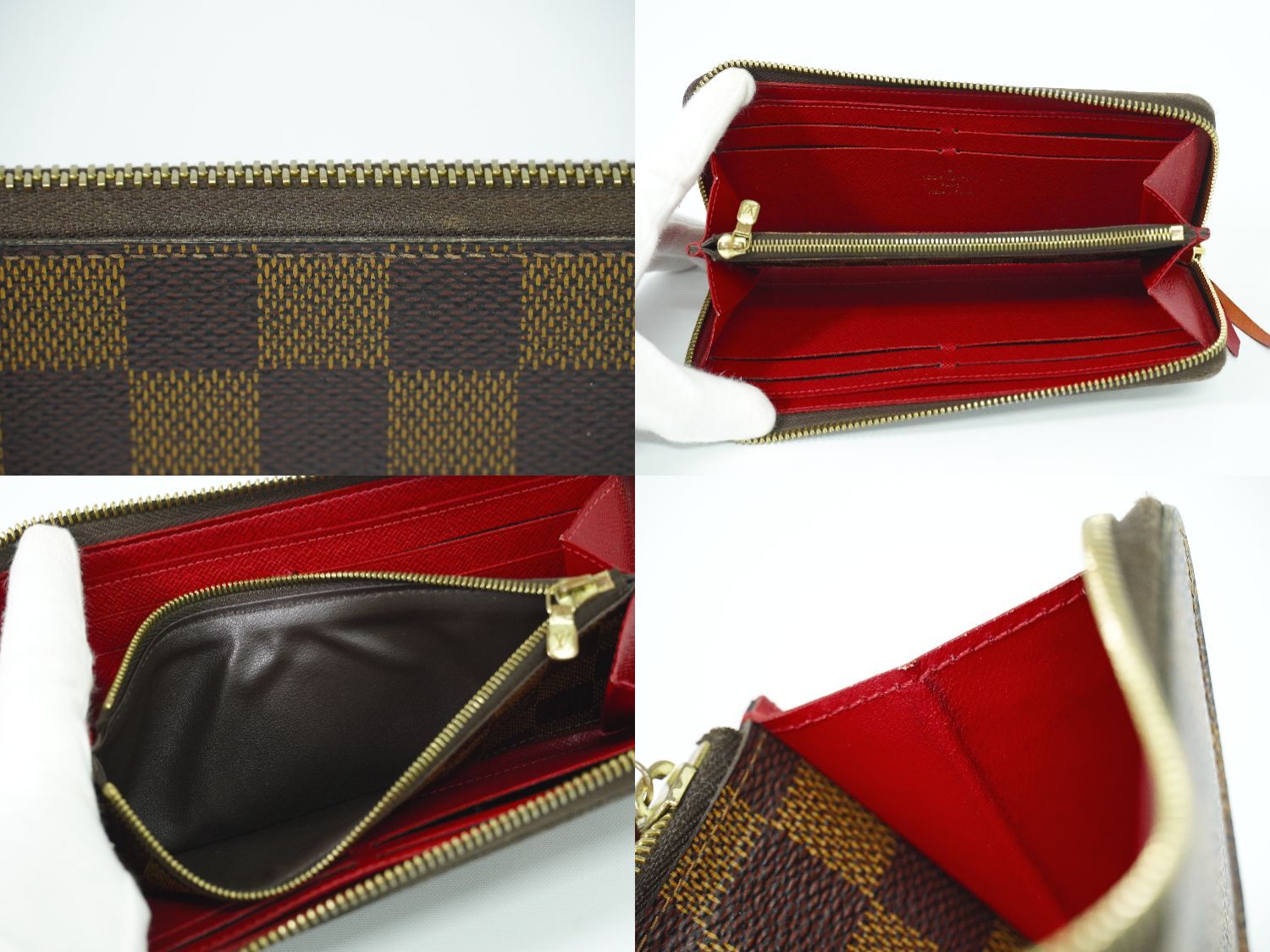 本物 ルイヴィトン LOUIS VUITTON LV ポルトフォイユ クレマンス
