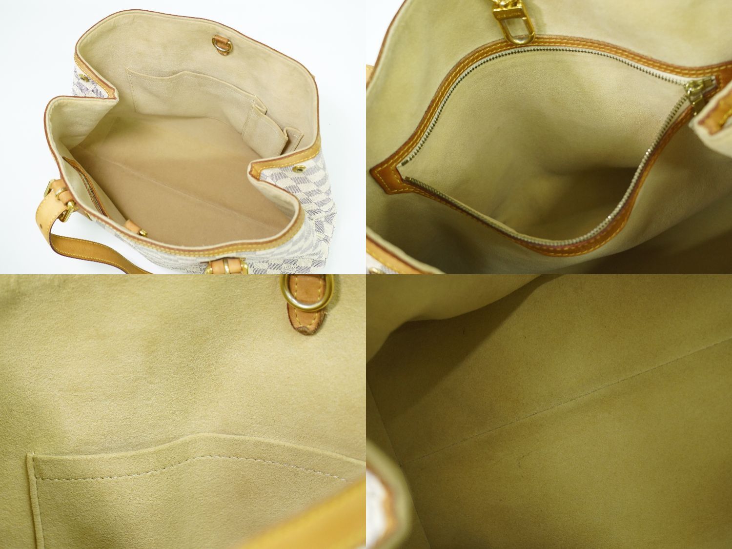 本物 ルイヴィトン LOUIS VUITTON LV ハムステッド MM ダミエ アズール