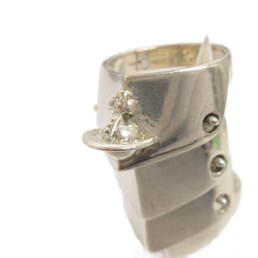  ヴィヴィアンウエストウッド Vivienne Westwood アーマーリング 指輪 リング オーブ ORB 総重量19 6 g 925 シルバー M AA リング 指輪 アクセサリー