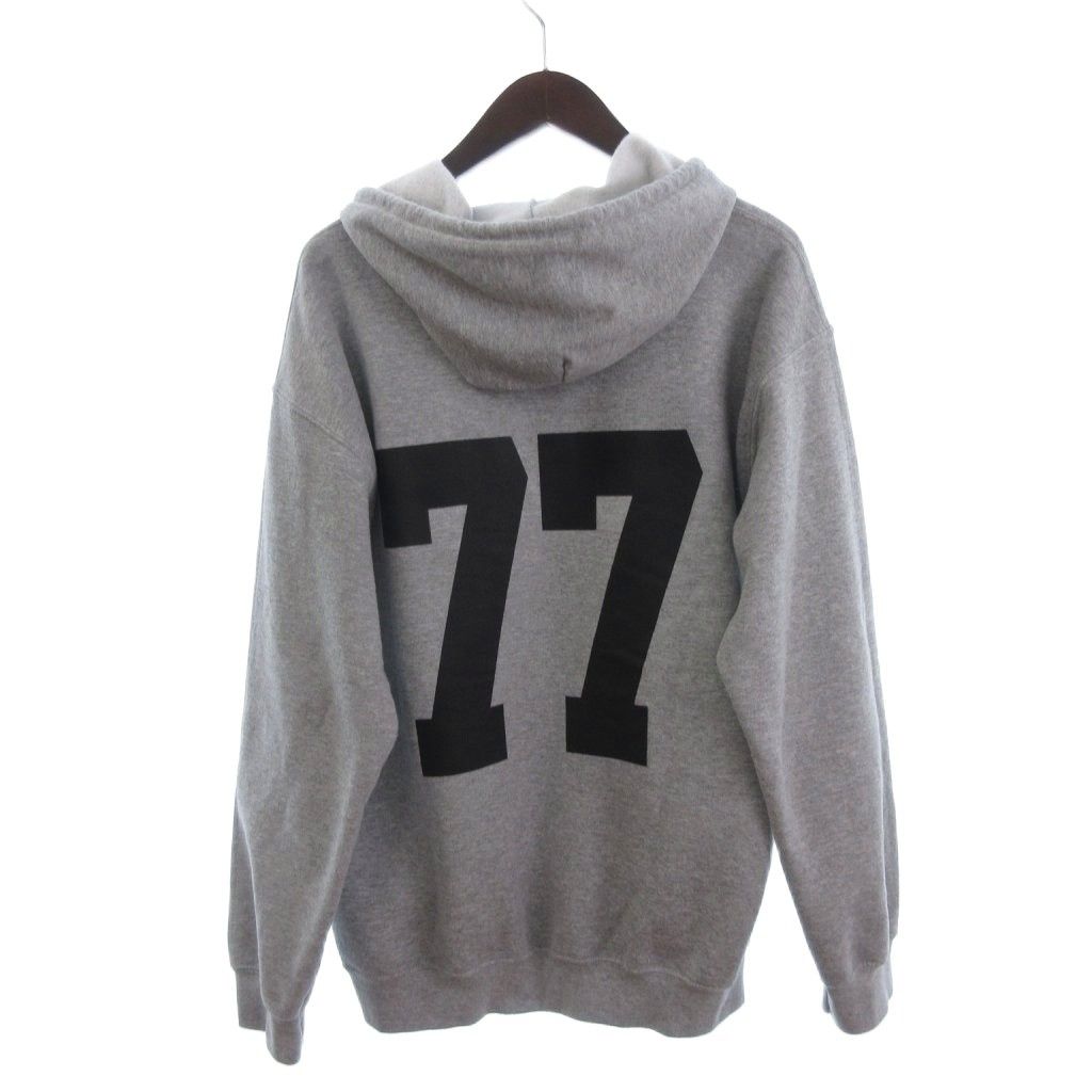 ヨリスポーツ YORI SPORT text zip up hoodie パーカー スウェット
