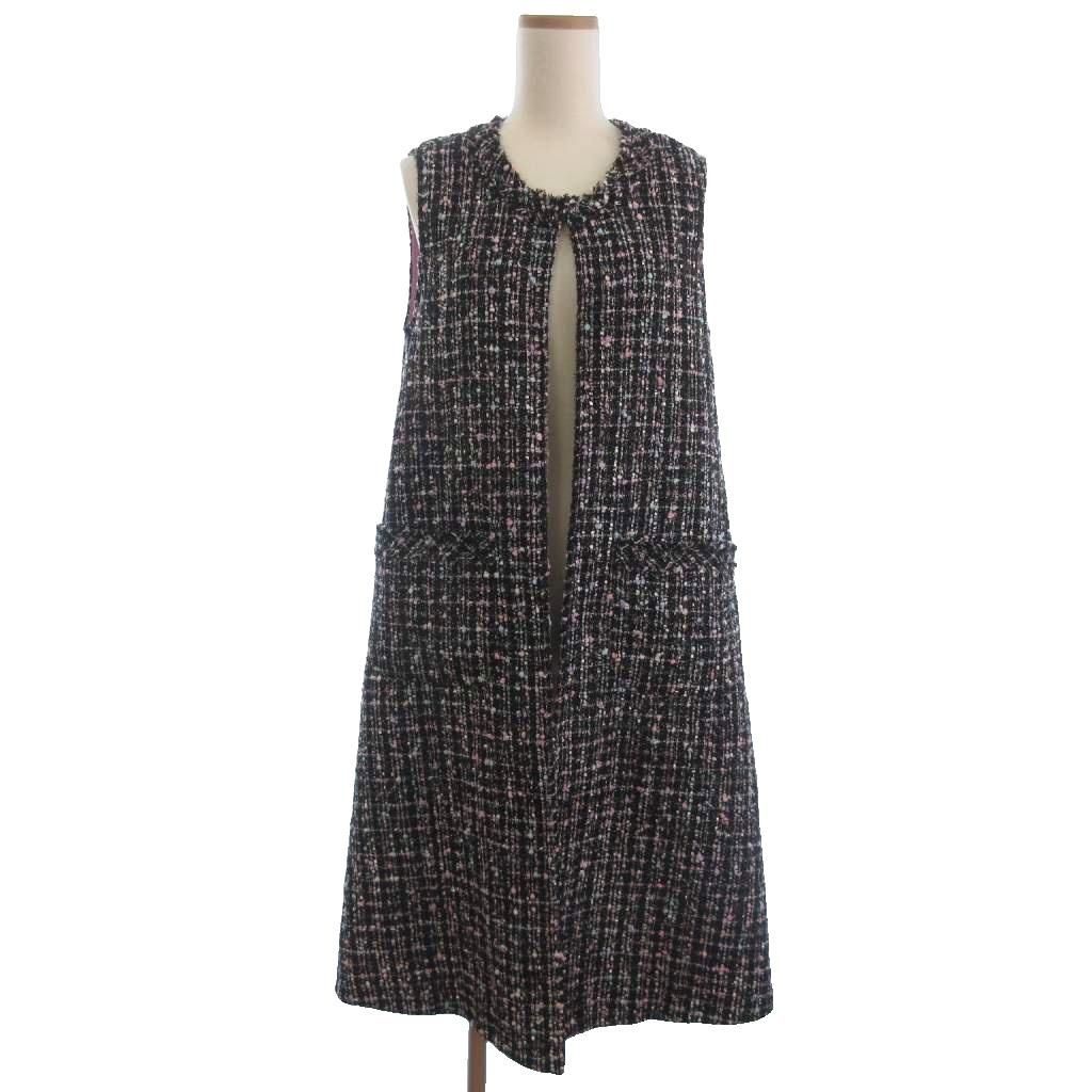 miele grande ミエーレグランデ ミエーレグランデ miele grande カラー ミックス ロング ジレ PMG-041