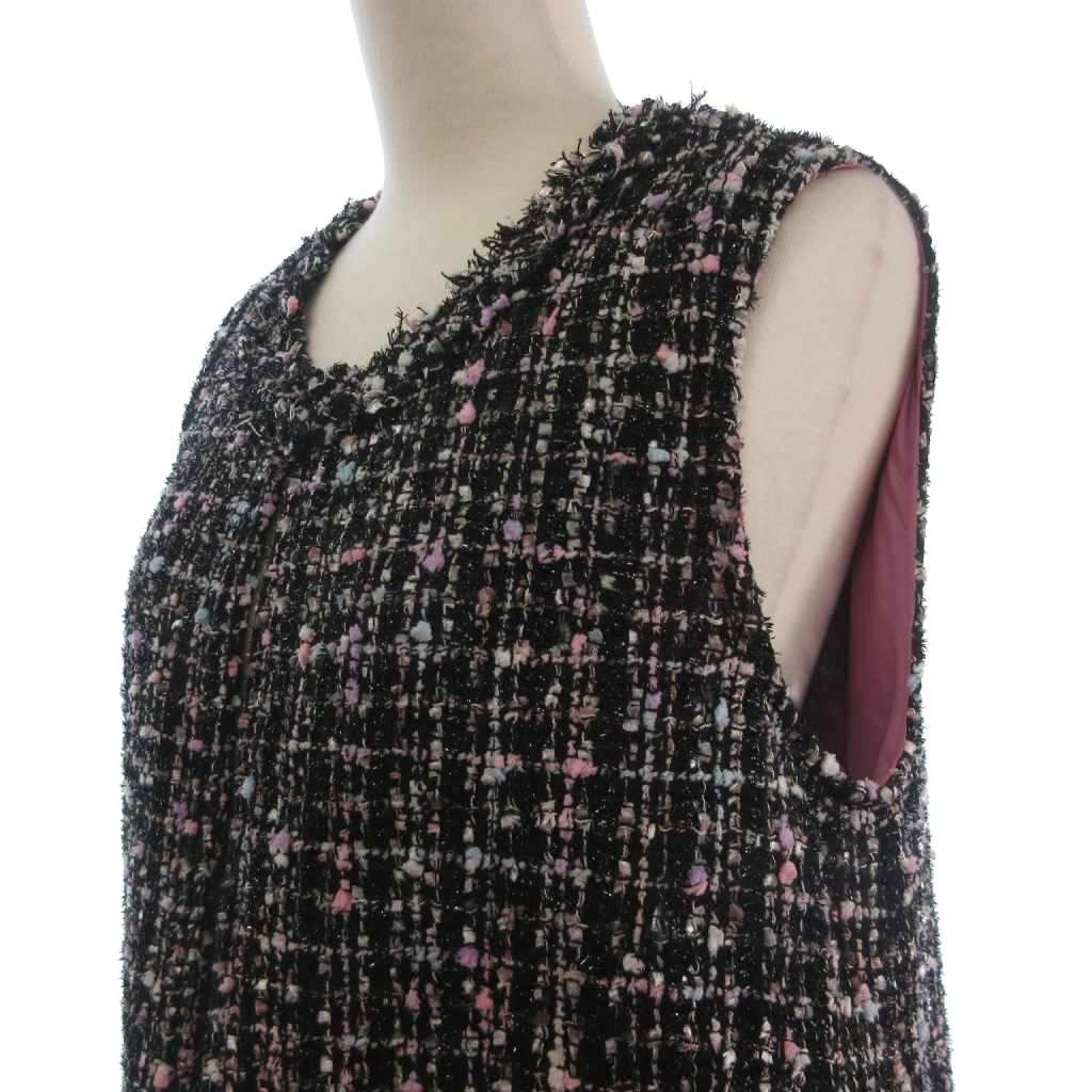 ミエーレグランデ miele grande カラー ミックス ロング ジレ PMG-041