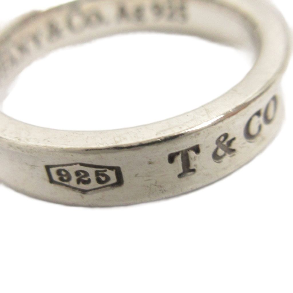 ティファニー TIFFANY & CO. 1837 ナローリング 指輪 Ag925 3.5g 約9号