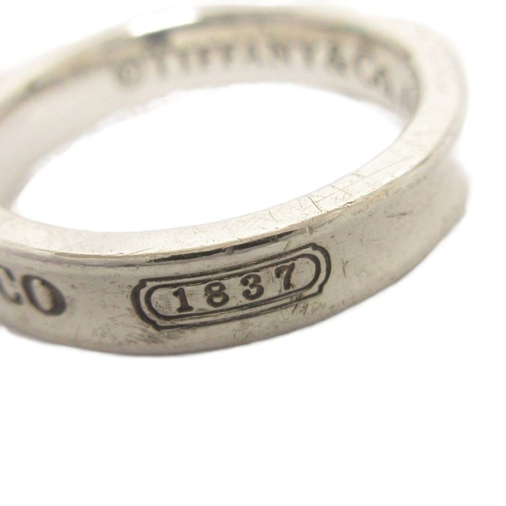 ティファニー TIFFANY & CO. 1837 ナローリング 指輪 Ag925 3.5g 約9号