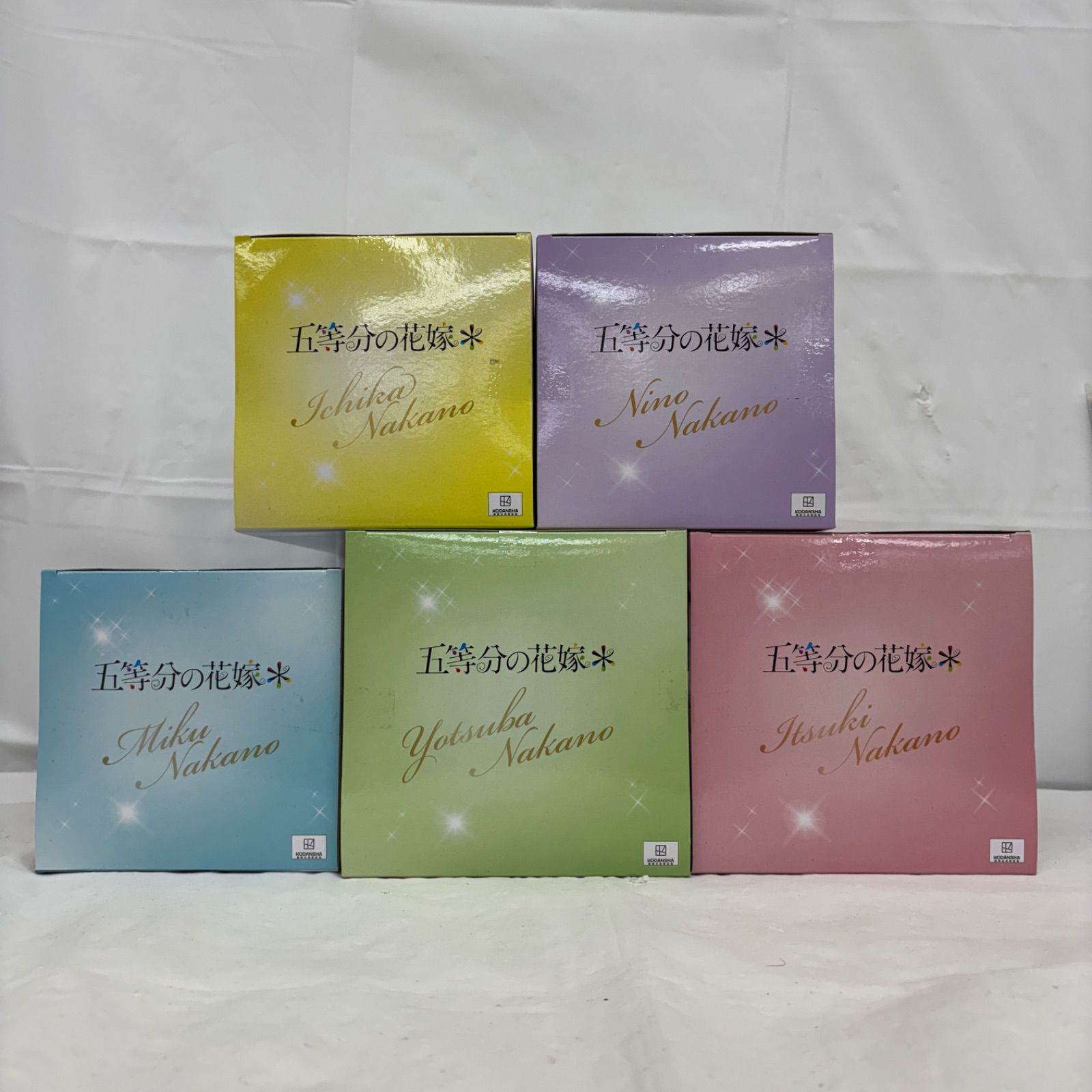 未開封 五等分の花嫁 アニメ原画展ver. フィギュア 5個セット LOQ102