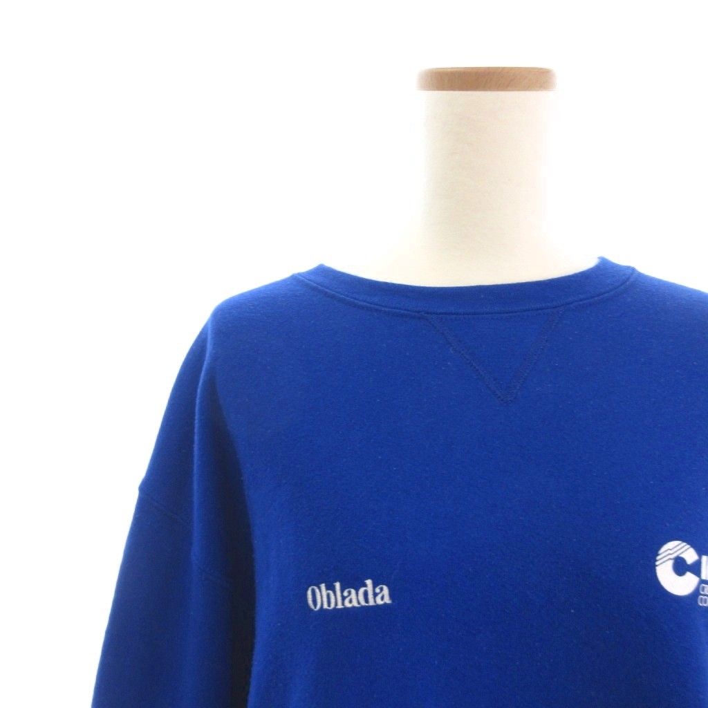 オブラダ OBLADA Spick CINCH CREATIVE SWEAT スウェット トレーナー