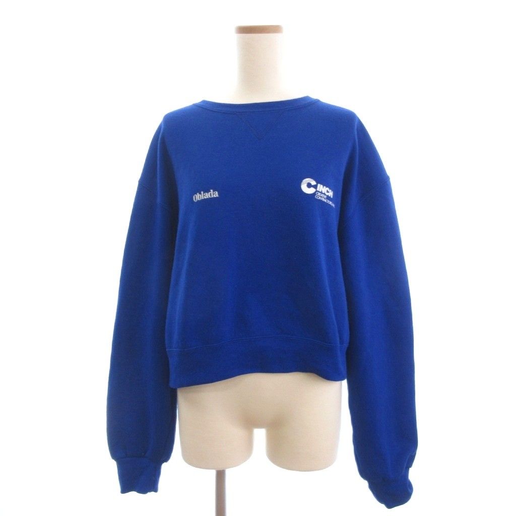 オブラダ OBLADA Spick CINCH CREATIVE SWEAT スウェット トレーナー