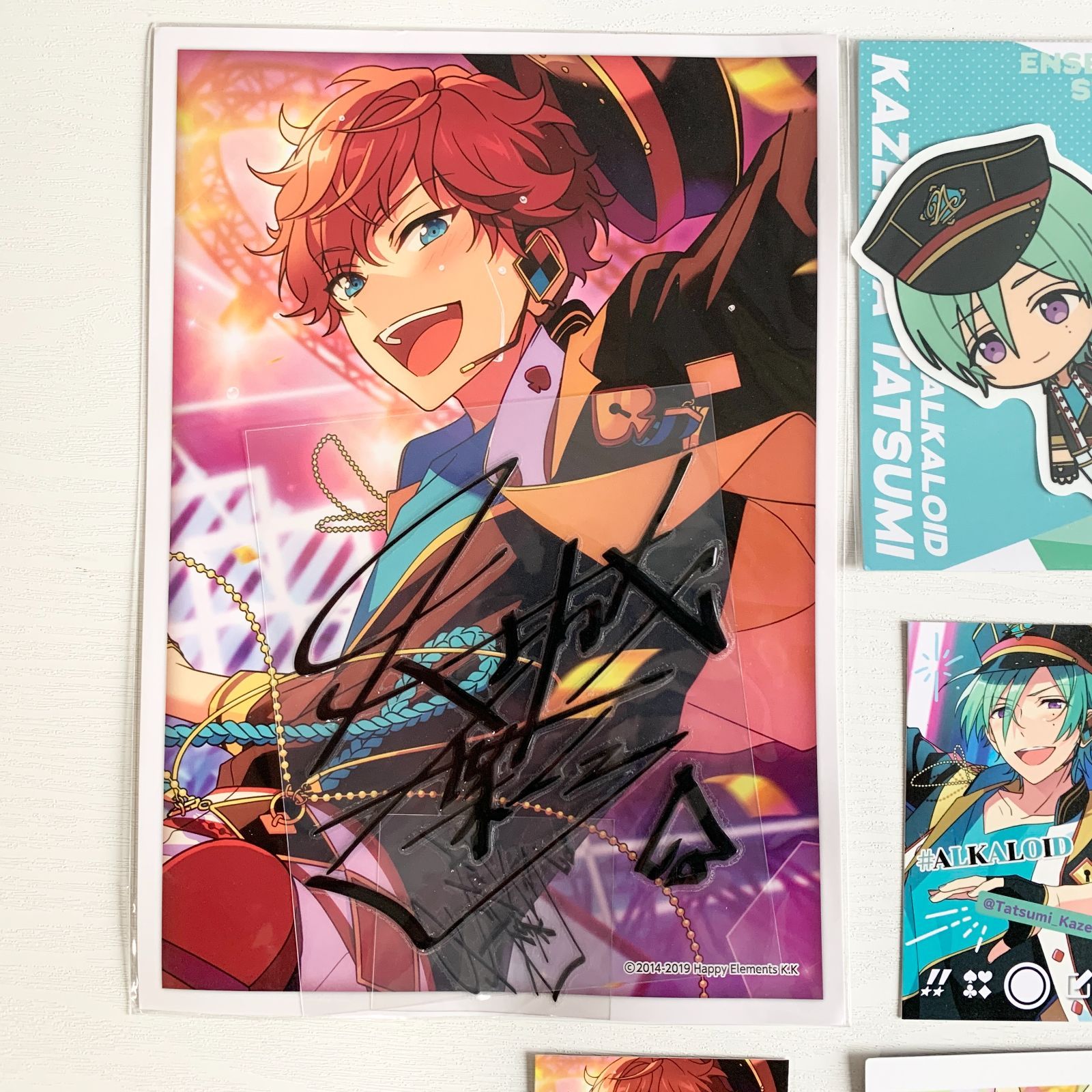 あんさんぶるスターズ ALKALOID グッズセット 紙類 カード ぱしゃっつ